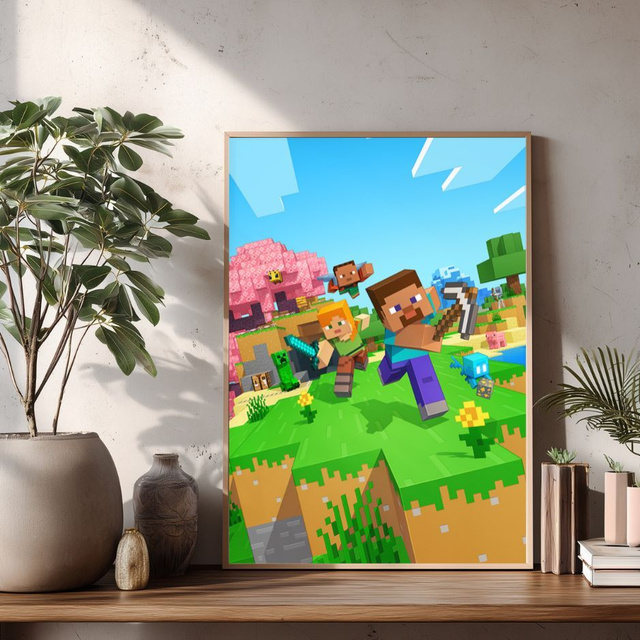 Affiche Minecraft