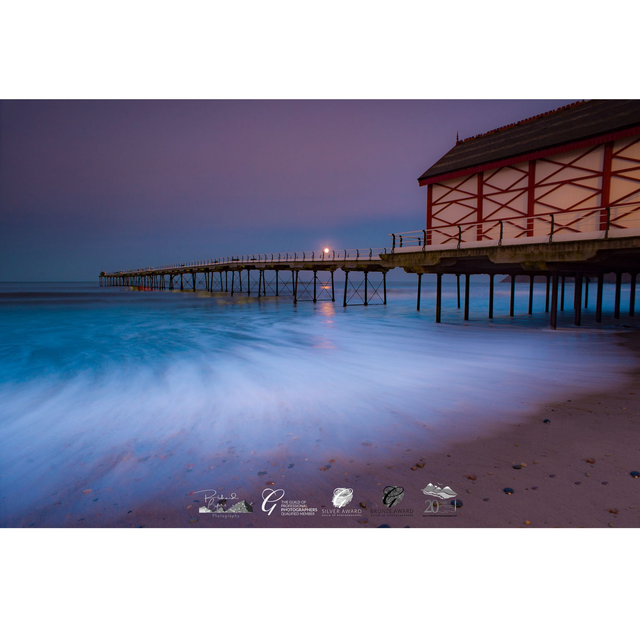 Moonrise at Saltburn-by-the-Sea