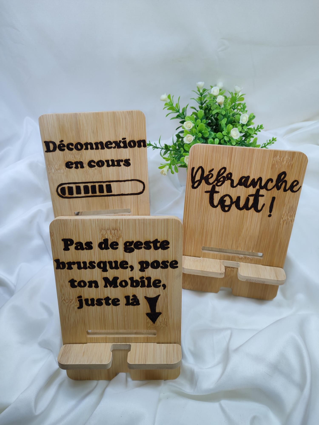 Support de mobile / tablette Format L