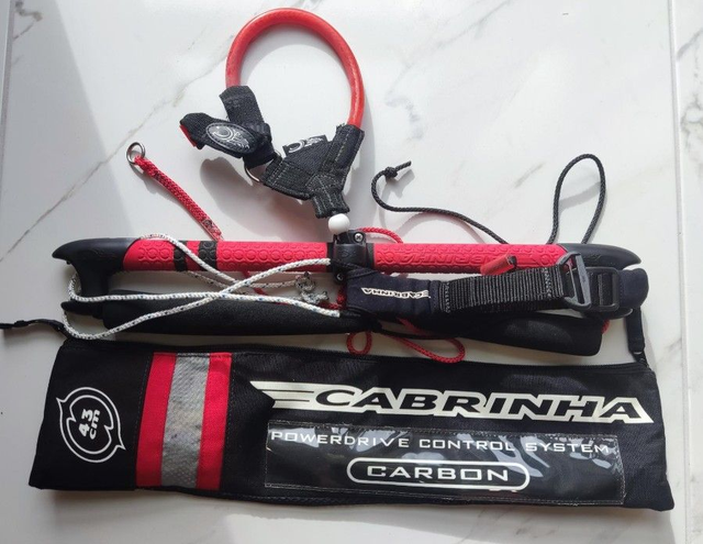 Cabrinha Powerdrive Control System Carbon 43cm / 17inch bar, powerkite, kitesurfing