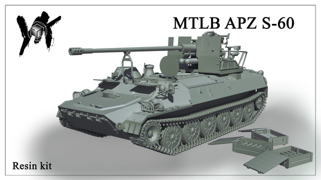 YK 3D Home - 1/72 MT-LB APZ-S60