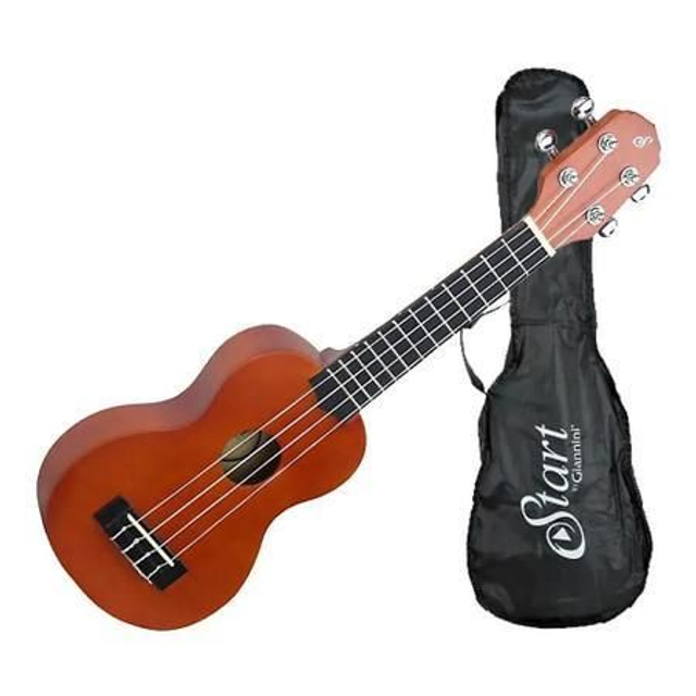 Ukulele Soprano Acústico C/Bag Giannini UKS21NS Cód 284