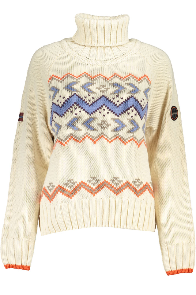 NAPAPIJRI MAGLIONE DONNA BEIGE