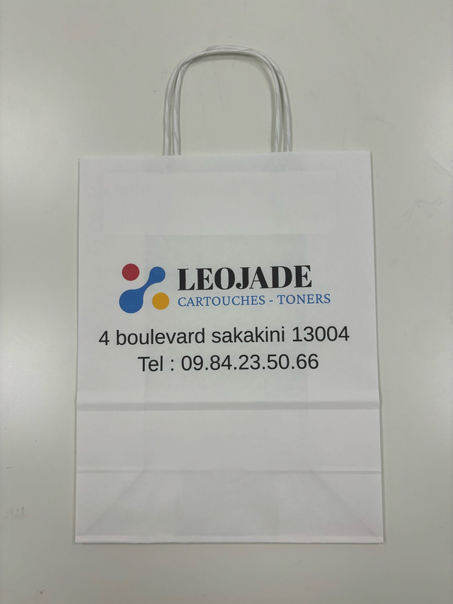 SAC LEOJADE CARTOUCHES EN PAPIER CRAFT