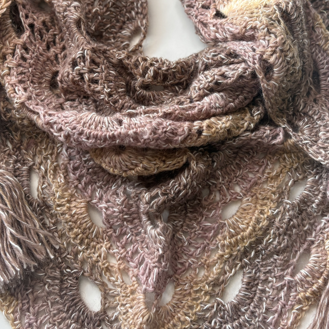 Xale em lã - Peça única