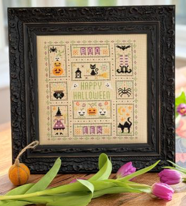 Happy Halloween Cross Stitch `Kit by Historical Sampler Company