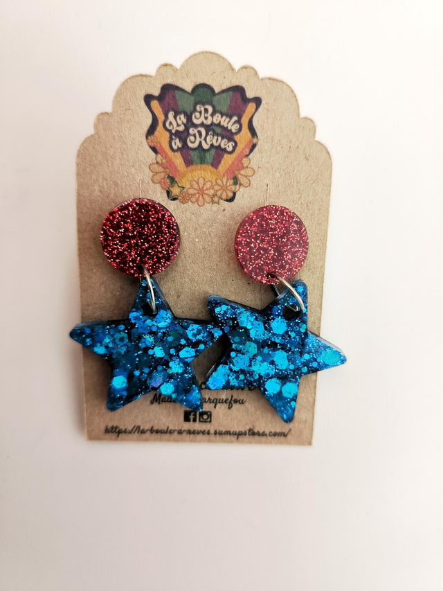 Boucles d'oreilles Crazy - C1