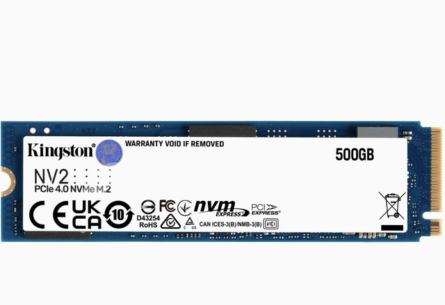 Disc dur - KINGSTON SSD NVMe NV2 500Go 