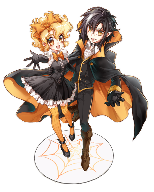 Acrylaufsteller Happy Halloween