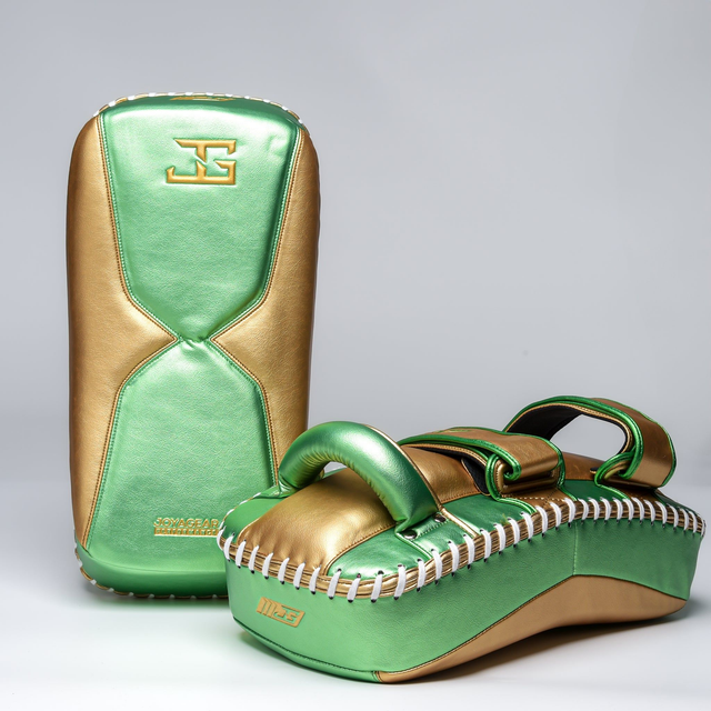 Joyagear Performance Thai Pads Groen/Goud
