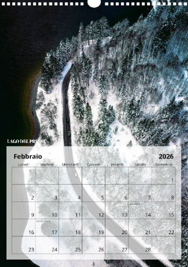 Scatti d’autore per il tuo 2026