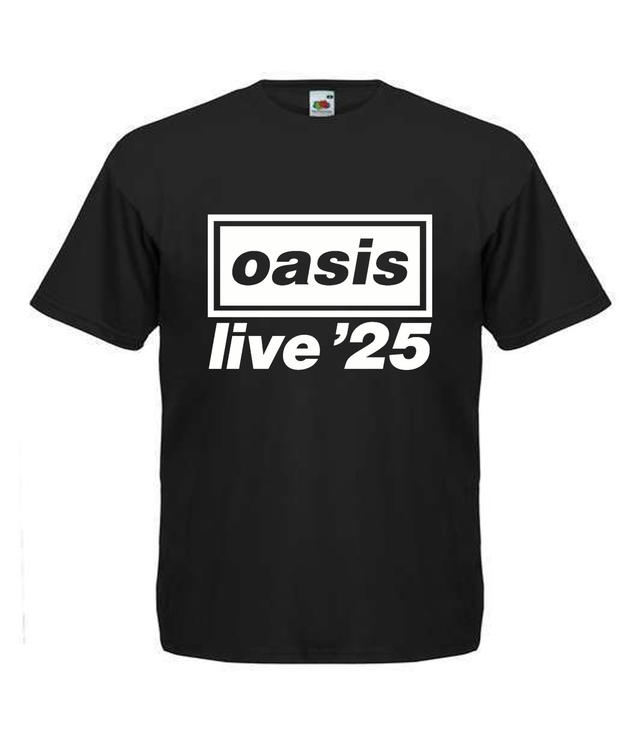 Oasis Live'25 concert t -shirt