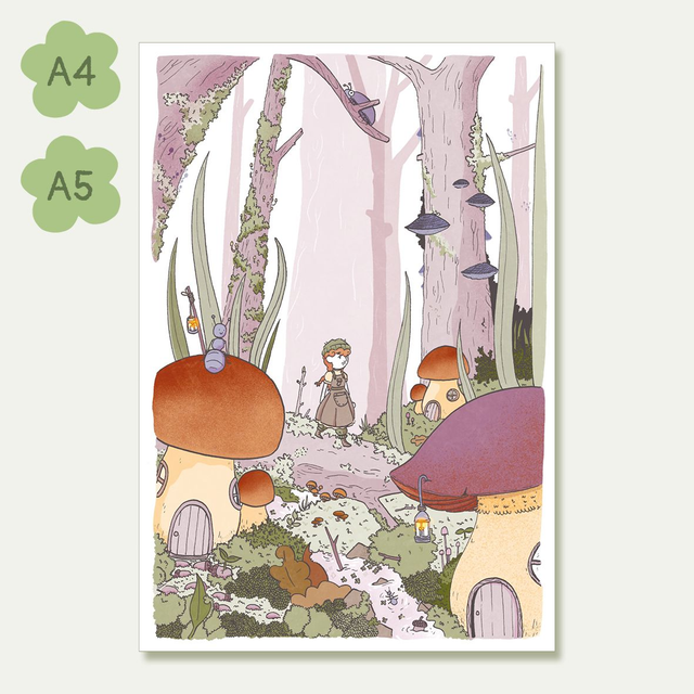 Print - A4 &amp; A5 - Mio Promenade 