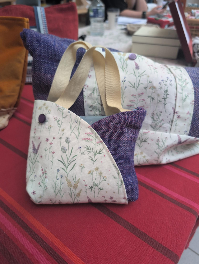 Lavender Tulip Bag
