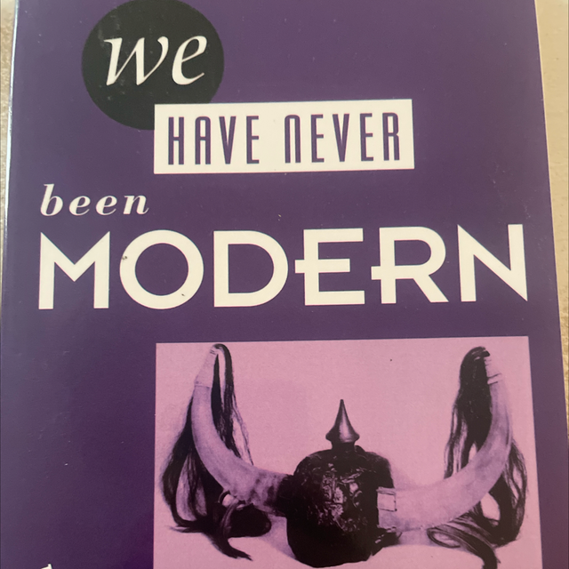 We Hve Never Been Modern Bruno Latour