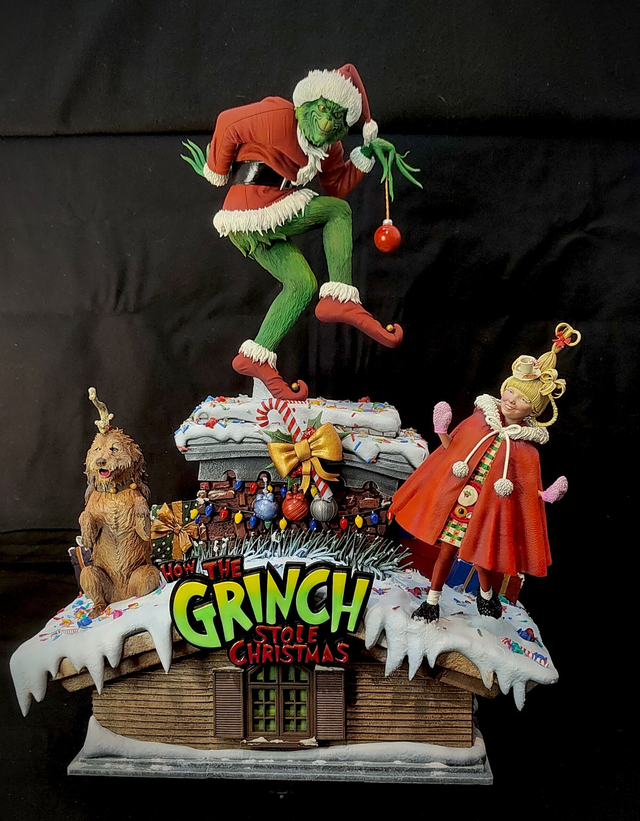 DIORAMA THE GRINCH &amp; CIE série movie