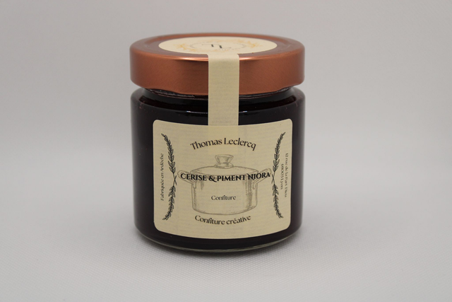 Confiture Cerise Piment Niora