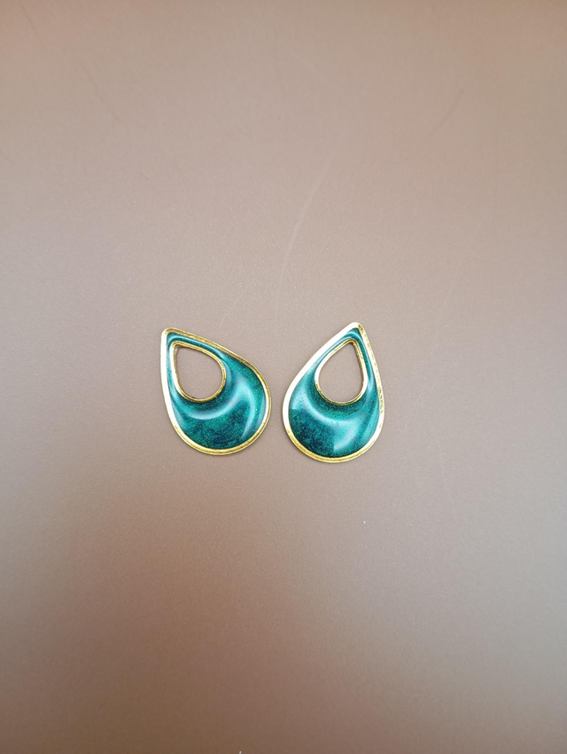 Pampilles nacrées bleues