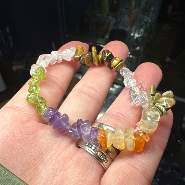 Chakra Chip Bracelets 