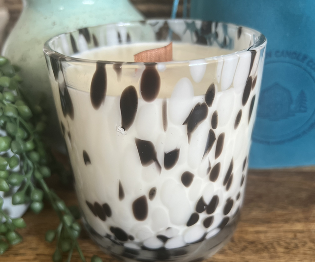 Spicy Tobacco &amp; Vanilla Refillable Pure Soy Wax Candle