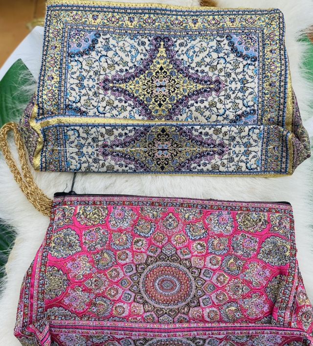 Сумочки Шаманские Средние на Молнии, с двойным дном