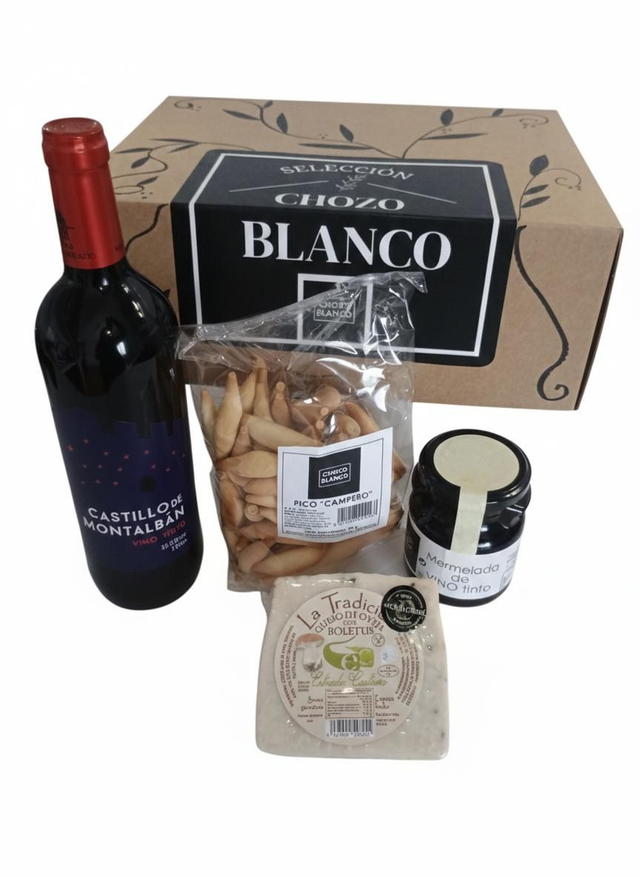 Pack Gourmet Selección: Queso de Boletus, Vino y Arte