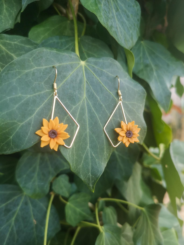 Collection Florale Vent d'automne - Boucles d'oreilles Linda