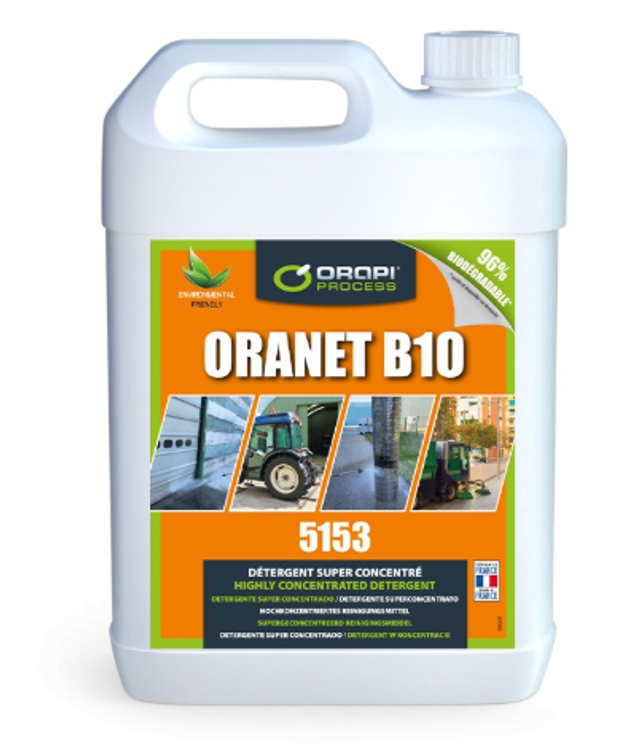 ORANET B10 L’HYGIÈNE DES SOLS ET SURFACES