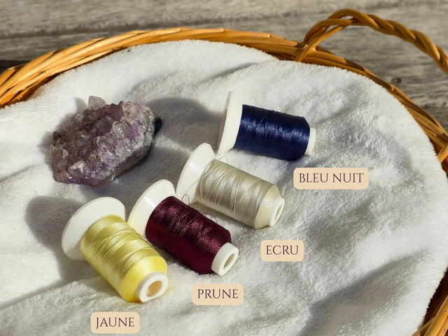 Serviette monogramme - Initiale précieuse