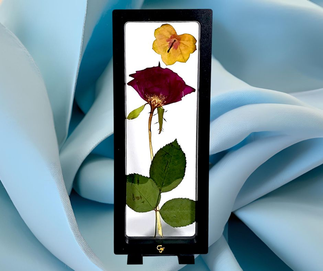 Petit Cadre a Posé 9 x 24 🌺 &quot;Essence Floral&quot;