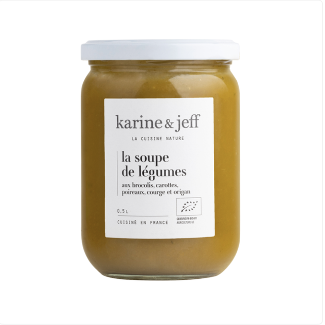 Soupe de Légumes aux Brocolis, Carottes, Poireaux, Courge et Origan Bio - 0,50L