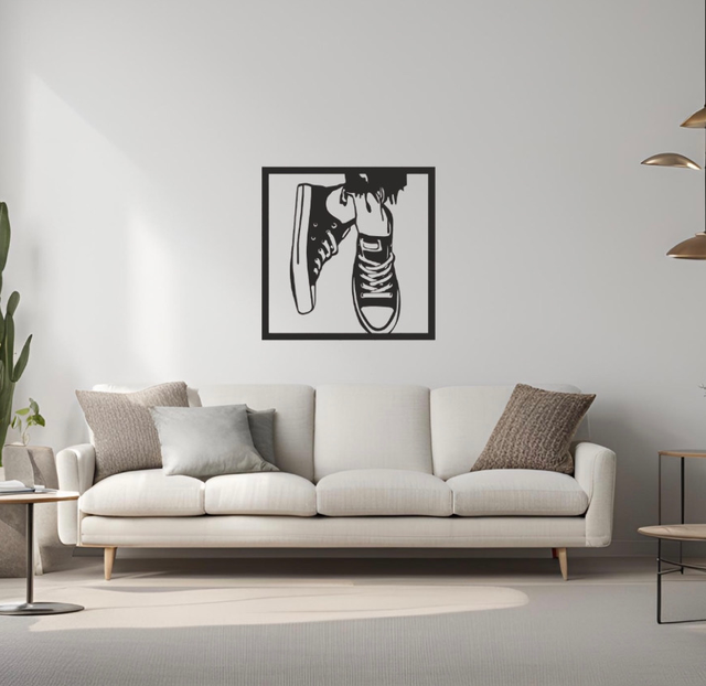 Cadre converse (39x39cm)