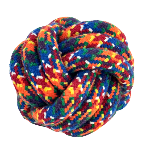 HugglePets Mountain Rope Ball Dog Toy