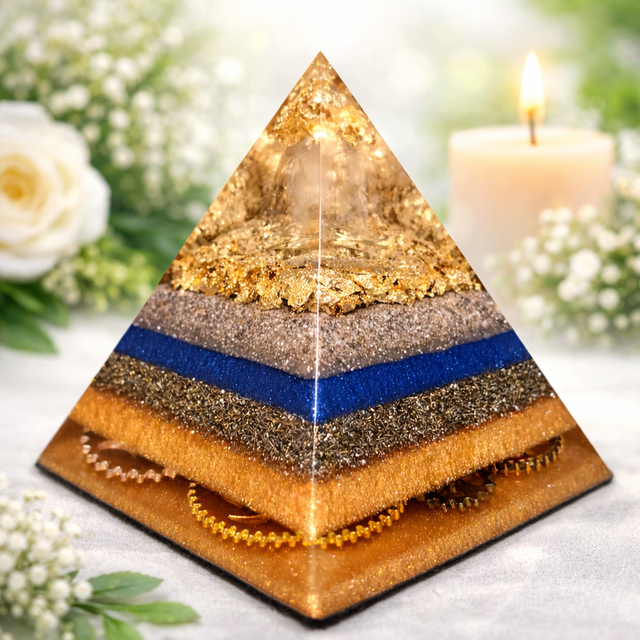 Custom Made 6cm Memorial Pyramid