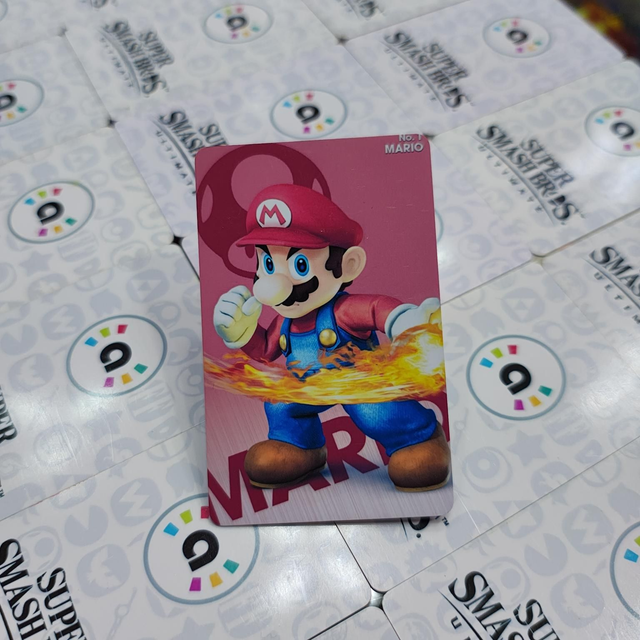 Tarjeta Amiibo Mario / Smash Bros