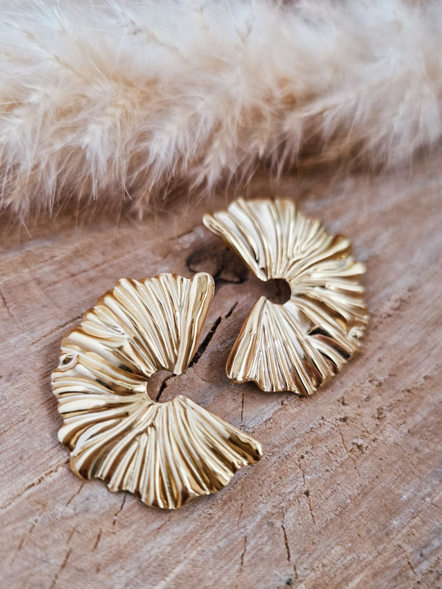 Boucles d'oreilles puces "Caroline"
