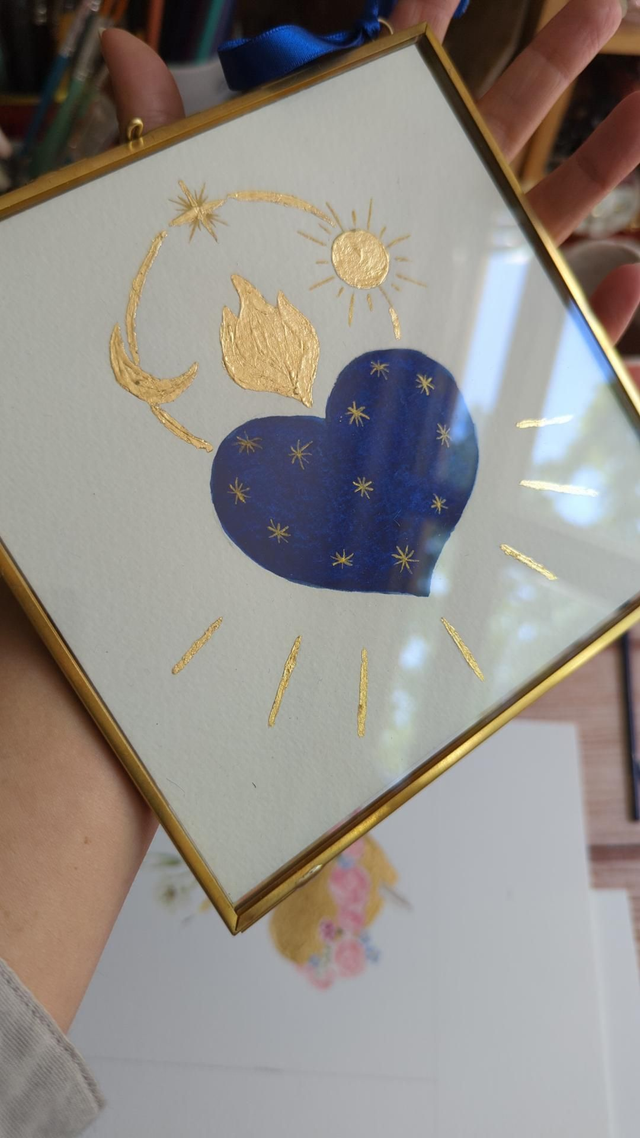 Cœur marial étoilé