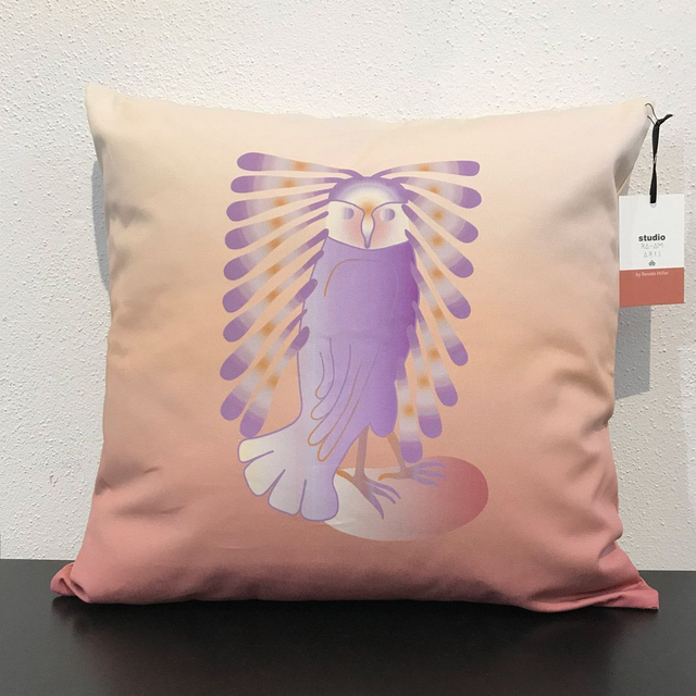 RA-AM Kissen "Wise Owl" 45x45cm