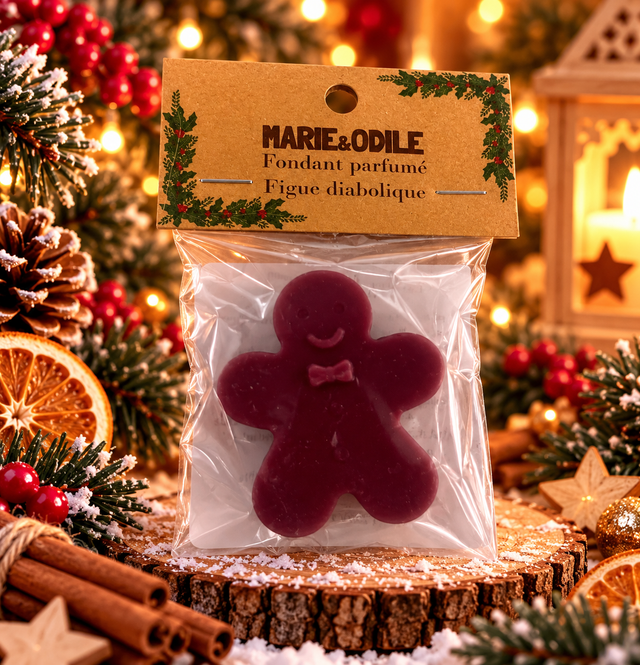 Fondant parfumé Figue diabolique - 14 grammes