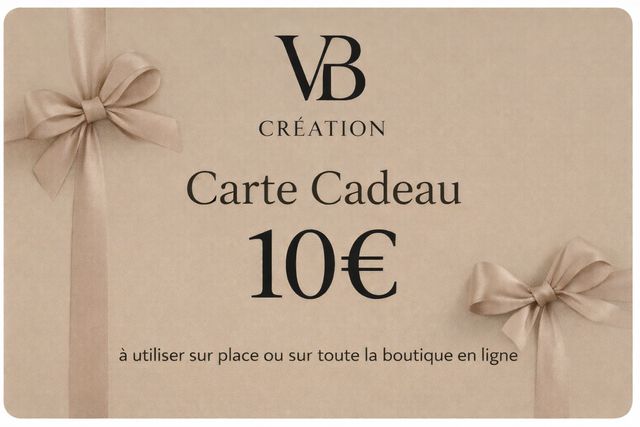 Carte cadeaux 10 €