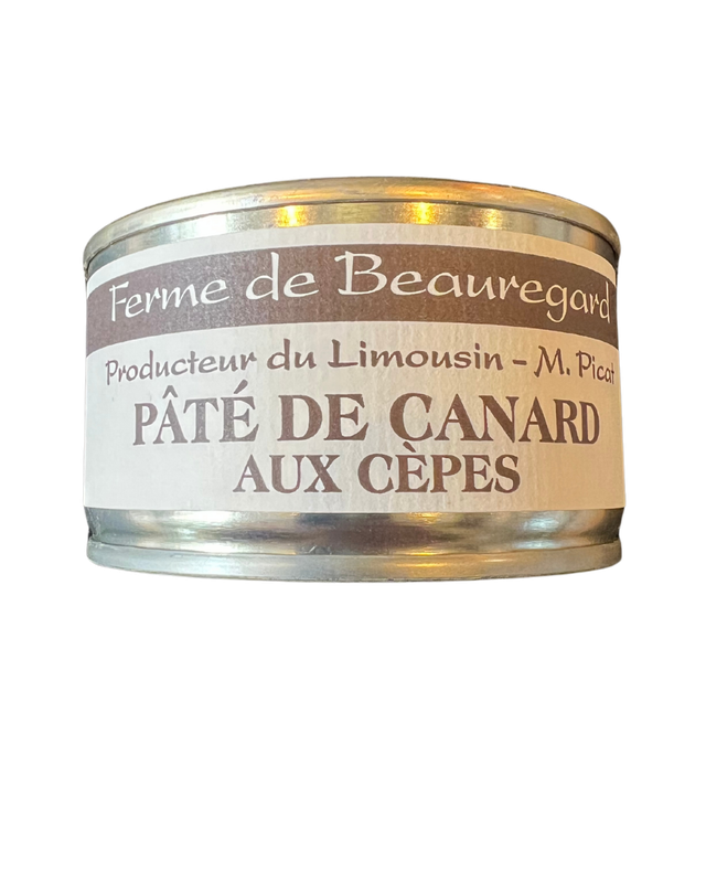Pâté de canard aux cèpes 130g