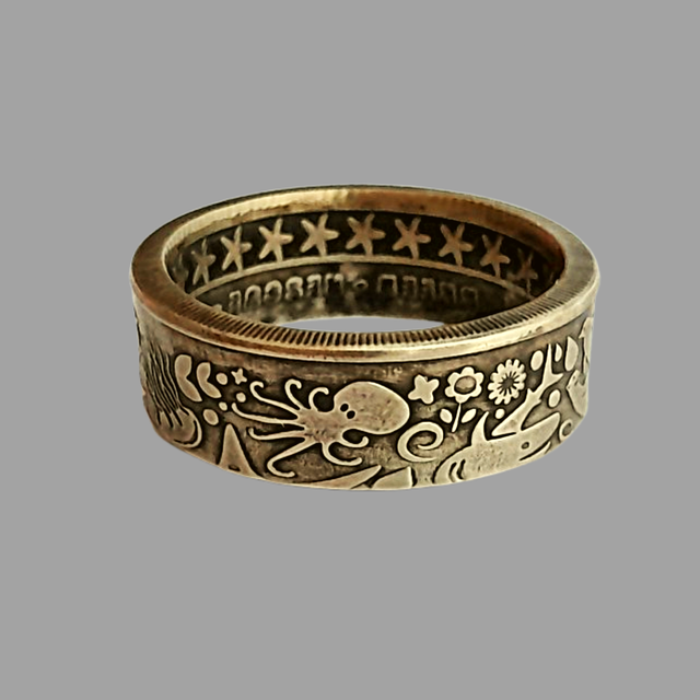 British Sea Life Aquarium London 2015 Coin Ring       