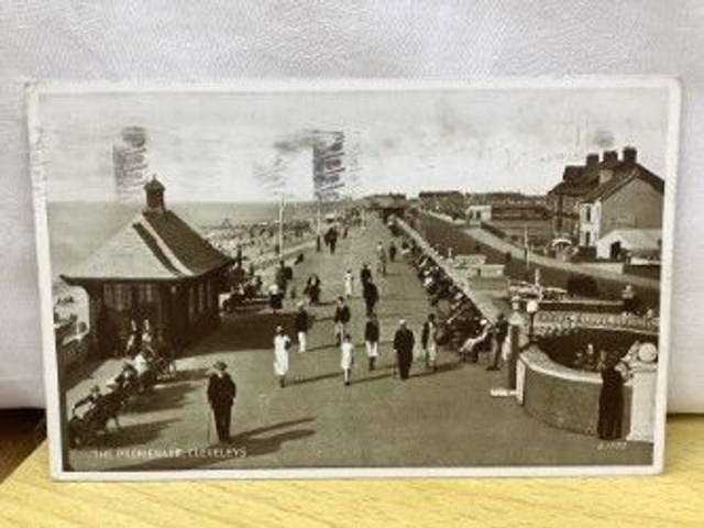 The Promenade, Cleveleys, Lancashire, Posted 1936 Progress Series E.C. & S. Ltd. Our Ref No. R427 £2.85