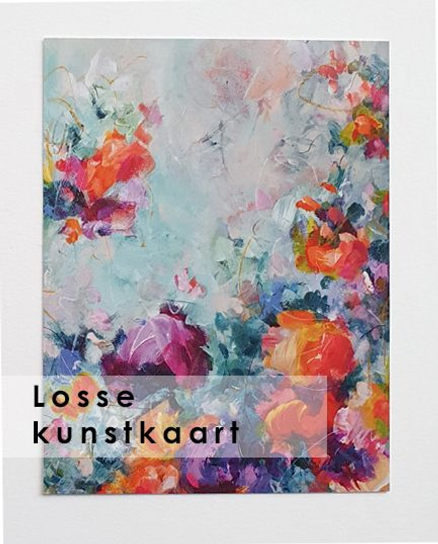 Losse kaart met envelop wit - Before you go