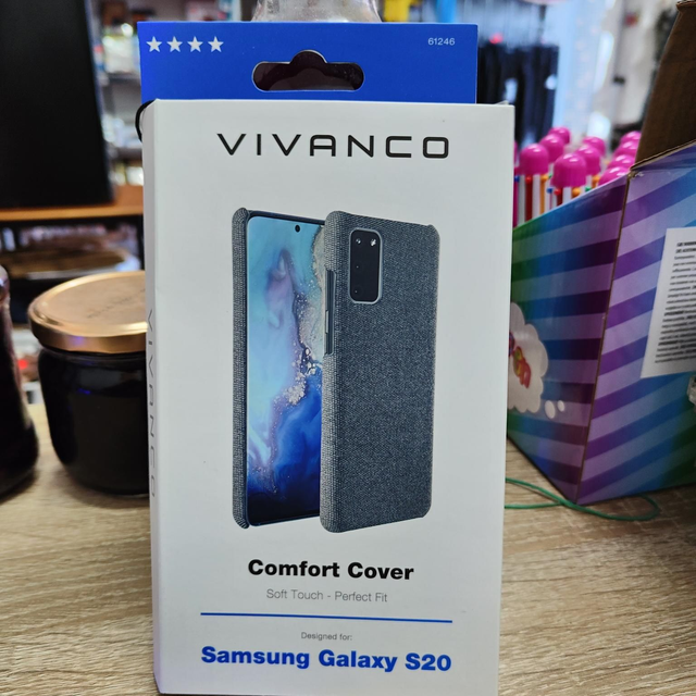 Vivanco Hype Cover Schutzhülle für Samsung Galaxy S20