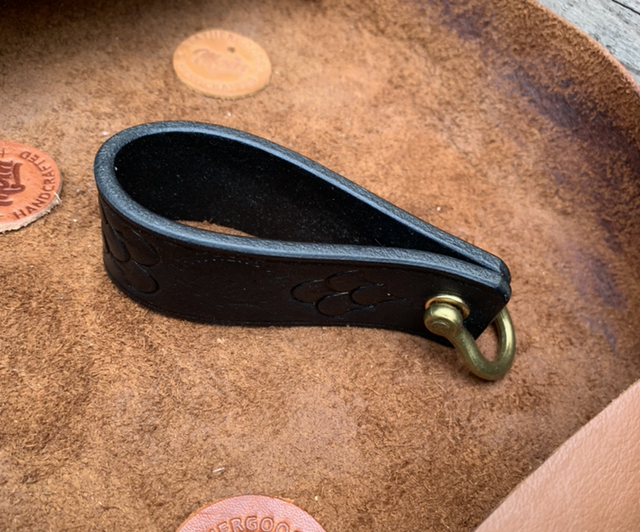 Schlüsselanhänger BORKUM (Schwarz)