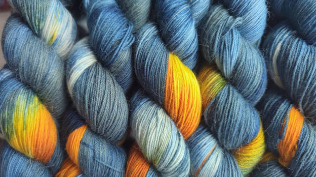 Merino Alpaca 4ply Alum Bay 100g/400m