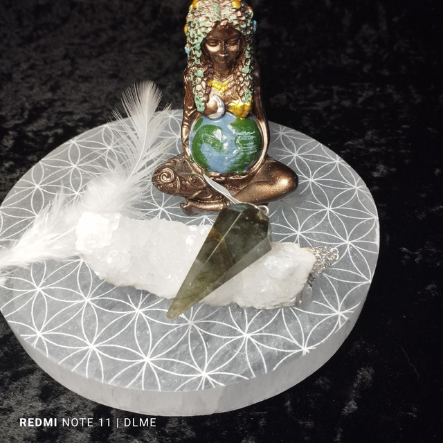 Pendule en labradorite 