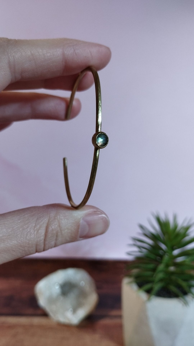 Bracelet fin Labradorite