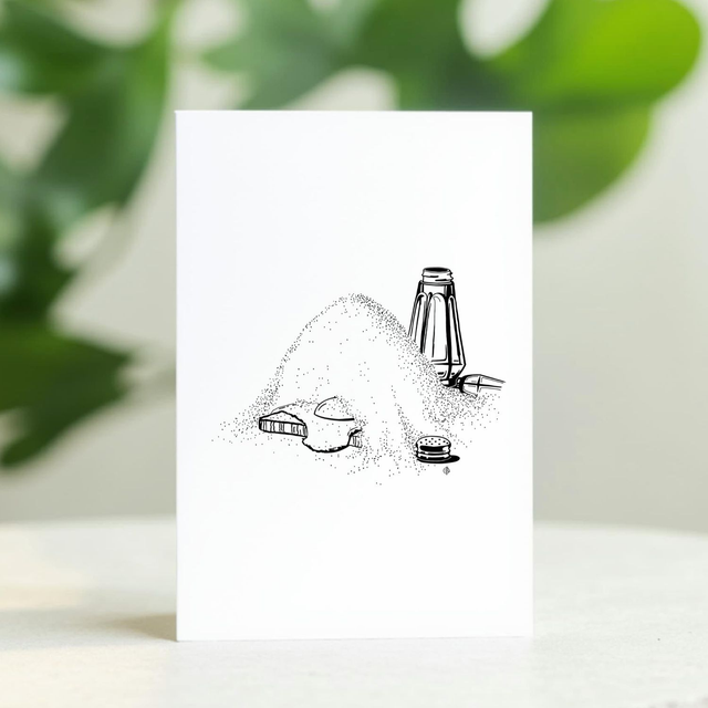 "Salé" Carte postale - 2022